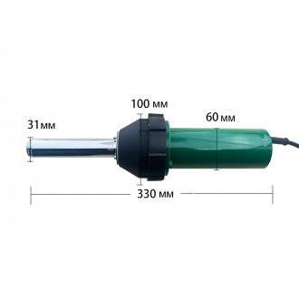 Фен для сварки пластика DELUK 1080 Вт-5